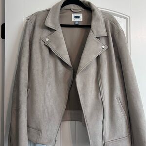 Old Navy Gray-Tanish Jacket Classic Style